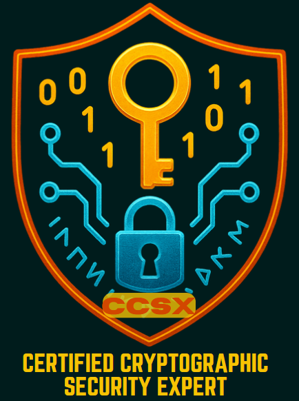 CCSX – Certified Cryptographic Security eXpert